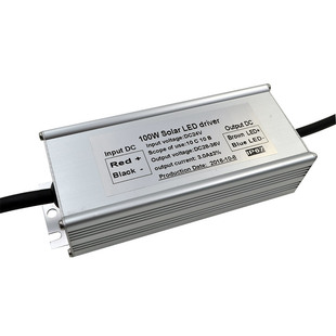 DC12-24V input DC-DC solar street lamp flood light power supply 100W output constant current 3A 30-42V