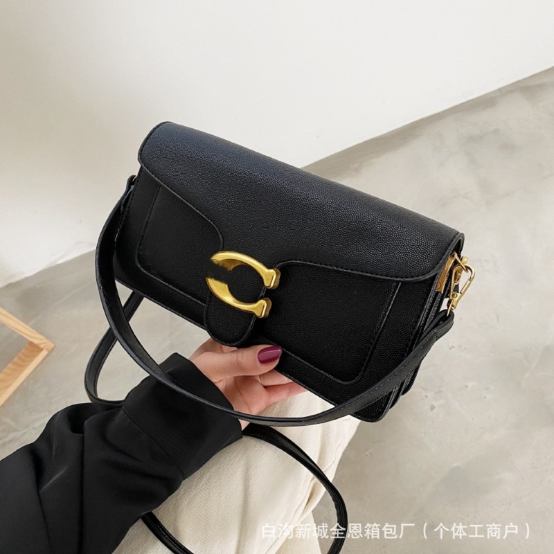 女性用の外国貿易人気バッグ、新しい多用途でファッショナブルな無地のシングルショルダー脇の下バッグ、シンプルな質感のクロスボディバッグ|undefined