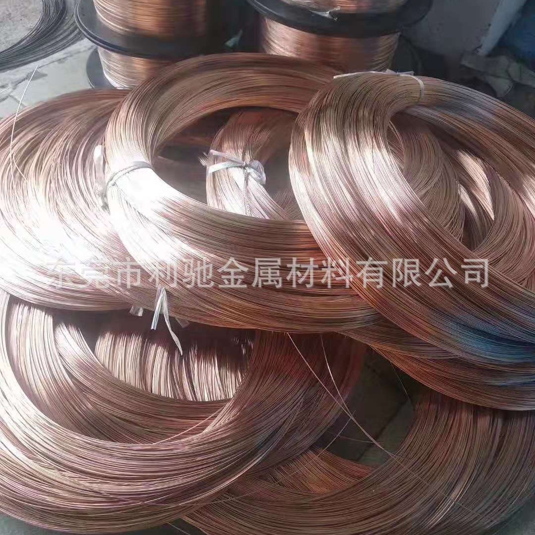 厂家生产销售铆钉c1100红铜线  冷镦T2紫铜线 质量保证