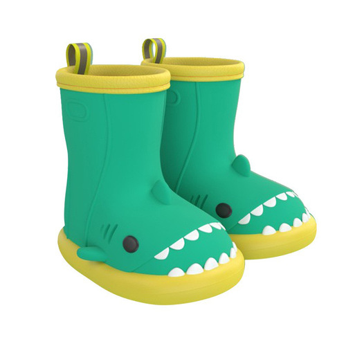 Children's Rain Boots Summer Indoor Non-slip Soft Sole Lightweight Baby Unisex Cartoon Toddler Mid-calf Rain Boots Water Shoes