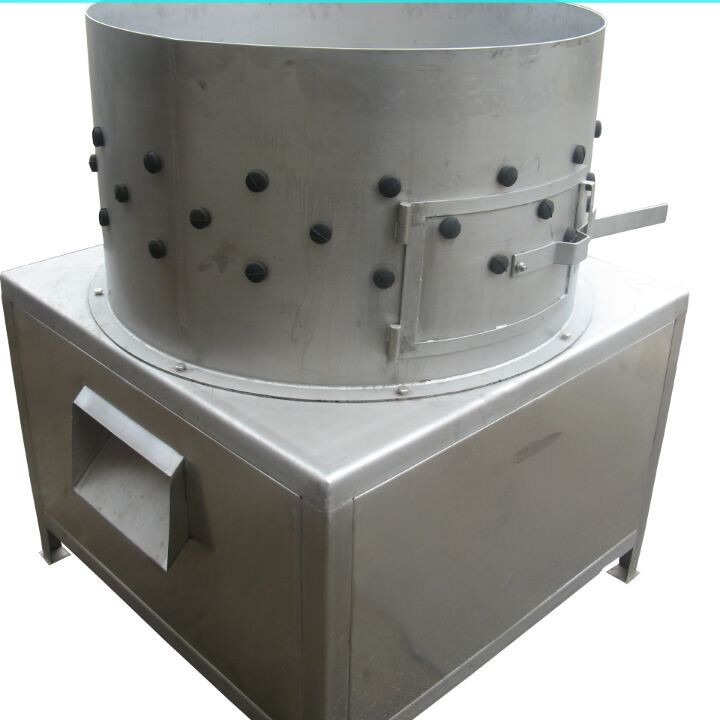 家禽屠宰筒式不锈钢鸡脱毛机 鸡肫脱油机 鸡爪去皮机橡胶棒