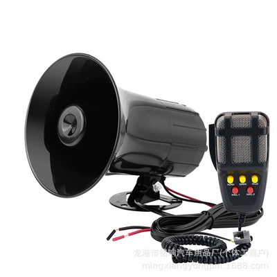 Air Whistle, Car horn/tweeter - 12v5-sound-speaker-round-mouth