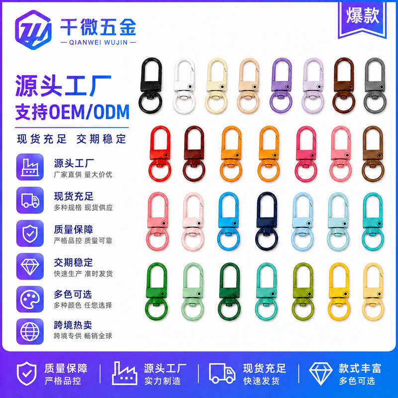 Wholesale from the Source Manufacturer: Colorful Painted DIY Door Handles, Spray-Painted Jewelry Pendants, Chain Keychains, Phone Case Accessories Wholesale from the Source Manufacturer: Colorful Painted DIY Door Handles, Spray-Painted Jewelry Pendants, Chain Keychains, Phone Case Accessories