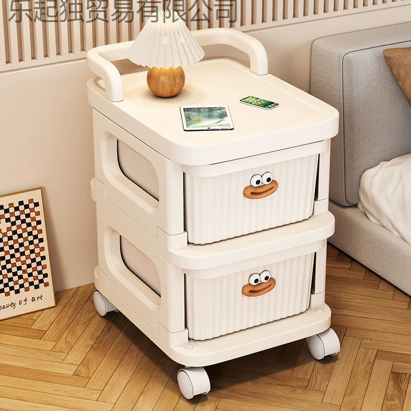 Полка для закусок для коляски, напольная подставка для хранения детских принадлежностей, мобильный дом, детская игрушка, прикроватная тумбочка, кремовый стиль