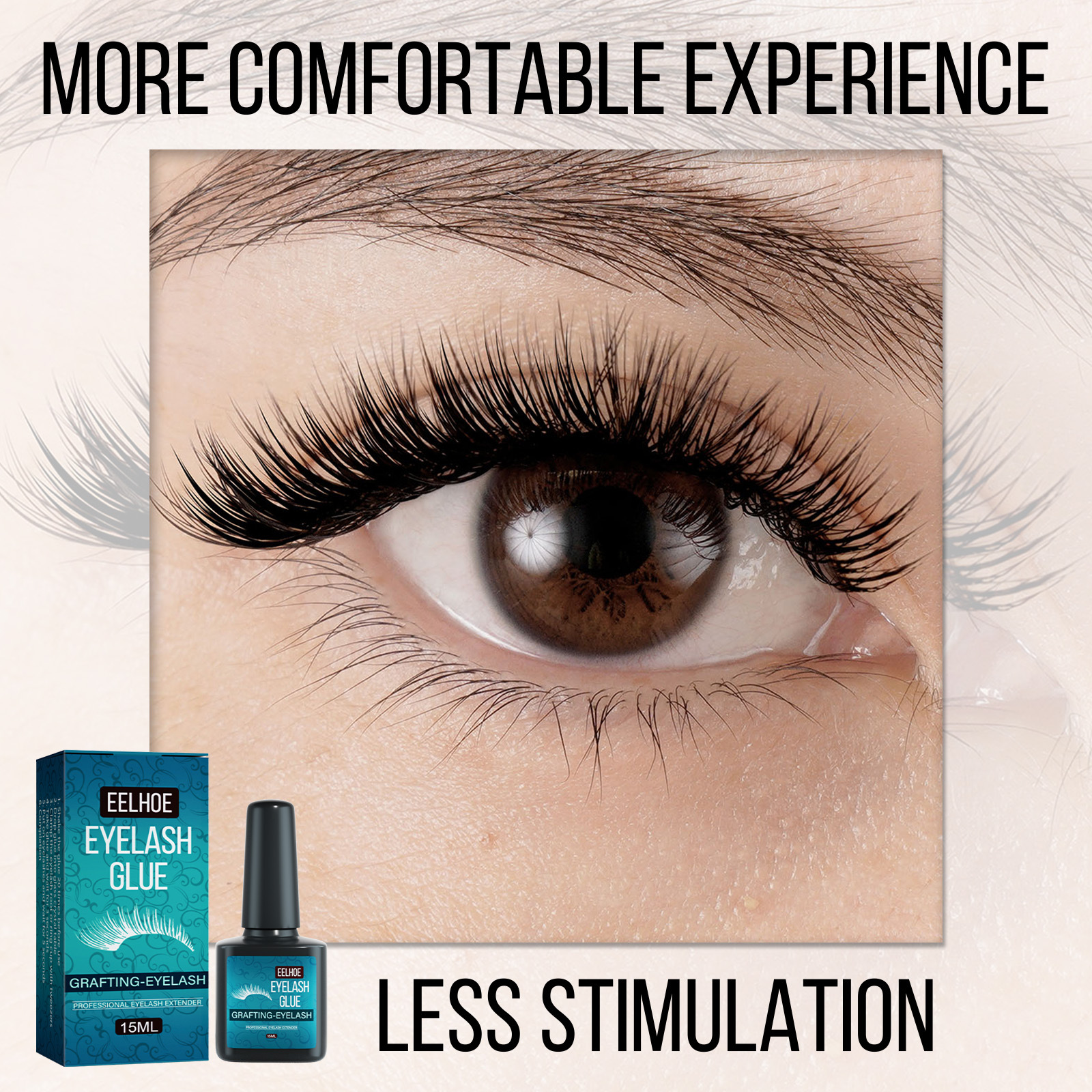 EELHOE-varttaminen hellävarainen, vähäherkkä, nopeasti kuivuva, vedenpitävä, ei jälkiä ja kaunis meikkisilmä_voghion.com