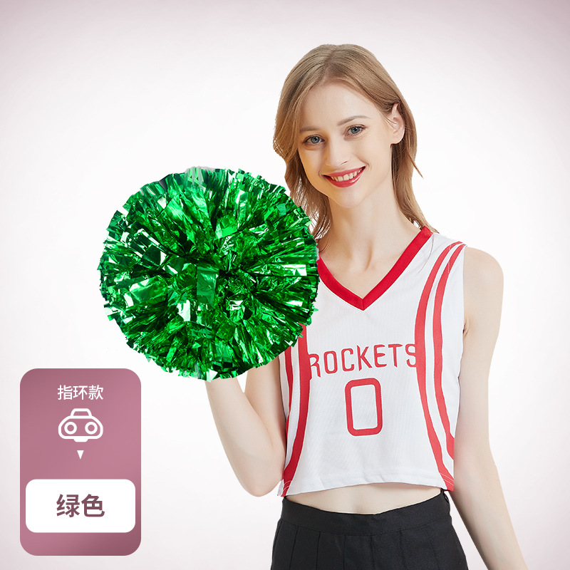 Porristas Bola de flores porristas mano flor mano sacudida flor danza rendimiento mano flor porristas flor bola de color rendimiento