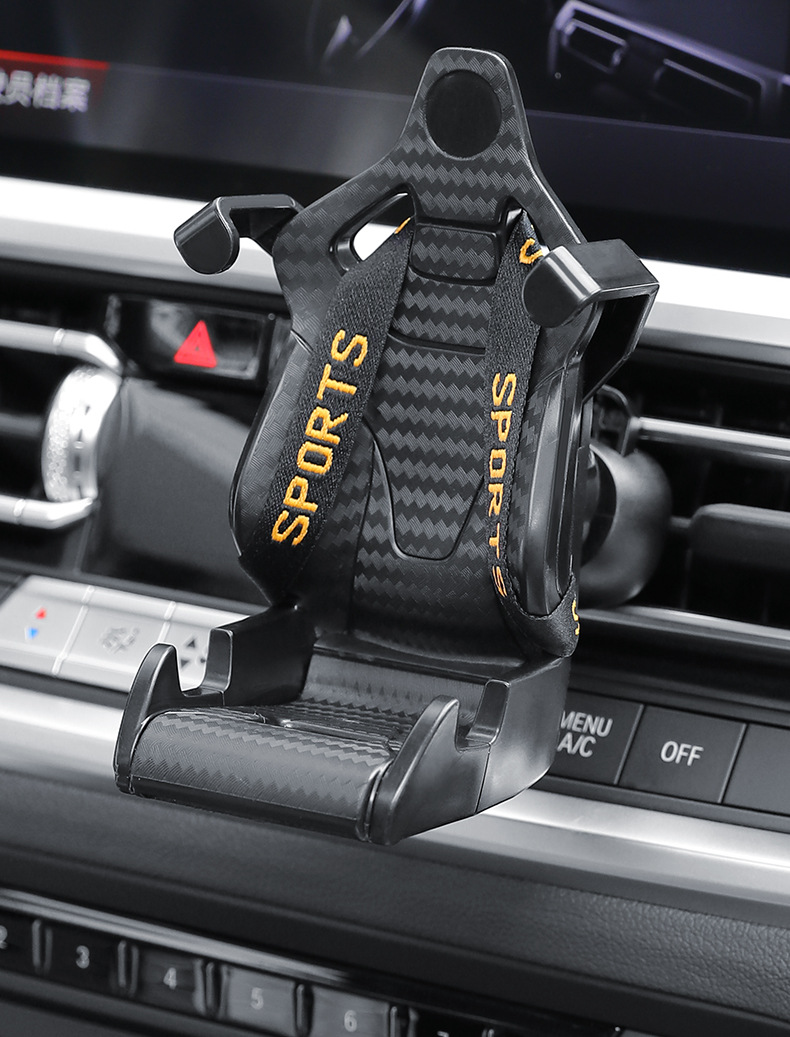 New car mobile phone holder air outlet gravity car navigation mobile phone holder multifunctional car holder wholesale