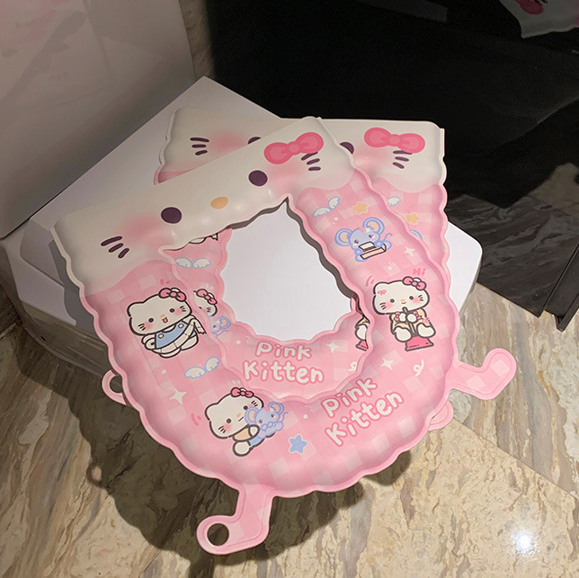 ピンク猫足トイレマット 2025 新しいホーム防水便座クッション eva 粘着タイプユニバーサルオールシーズン|undefined