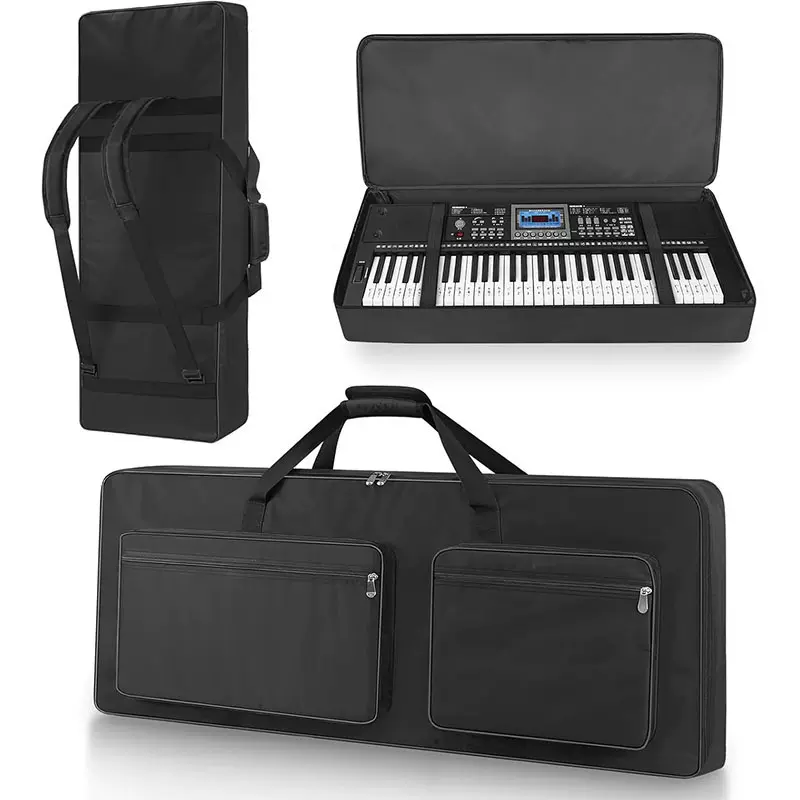 欧美定制61键盘琴包 儿童电子琴乐器包 乐谱乐器钢琴收纳包