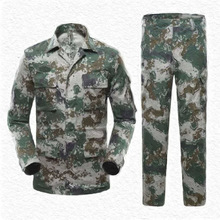 老款冬夏季彩服套装学生军训服体能训练服耐磨户外工作服套装