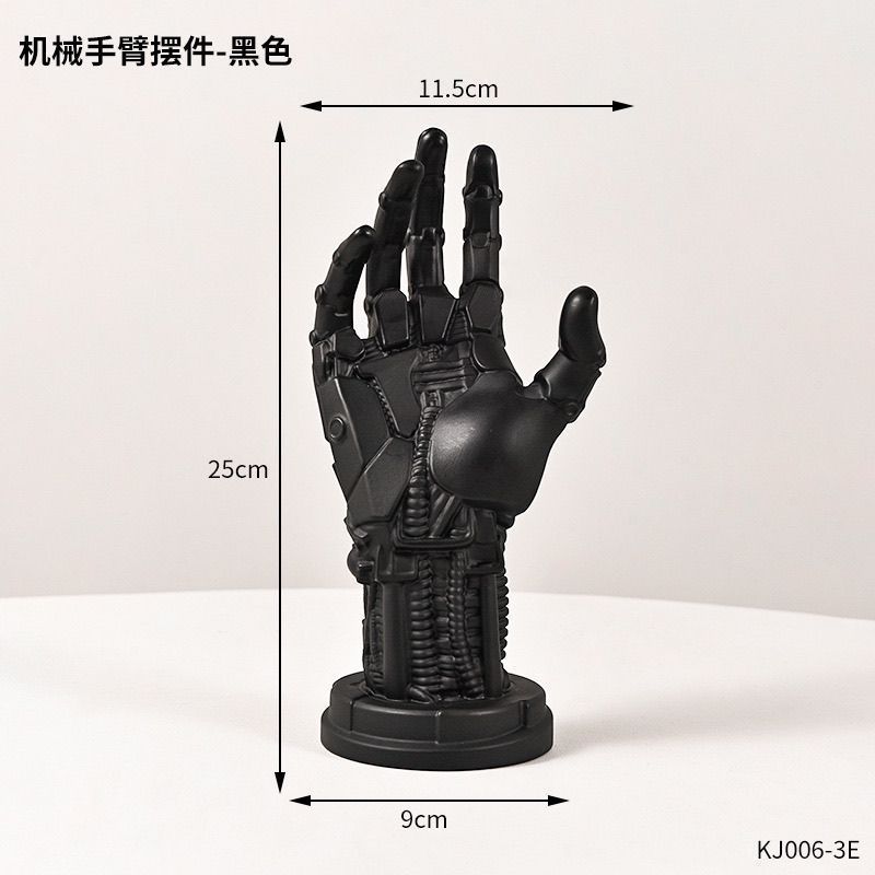 サイバーパンク ロボット樹脂クラフト装飾品、XBOX スイッチ ゲーム コントローラー デスクトップ スタンド|undefined