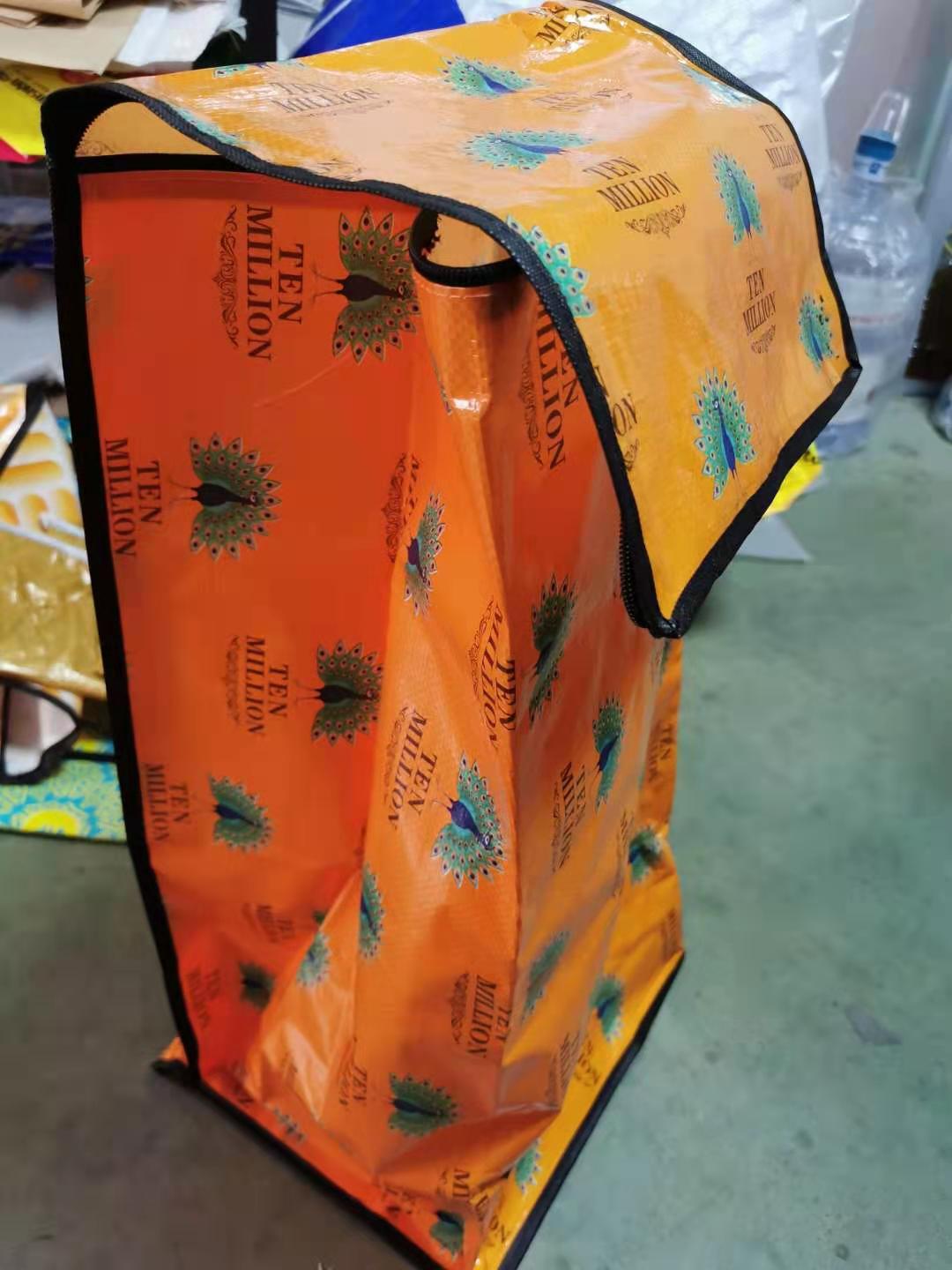 厂家批发蜡染布袋蜡染布长包蜡染布包装袋拉链袋几何袋可提供材料