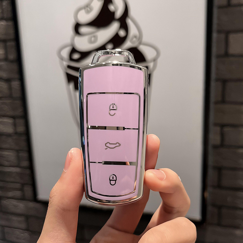 Aplicable a la Caja dominante de Volkswagen Magotan Passat CC Golf 8-Way ID4 lingdu L Tuang X hebilla del bolso de la llave del coche