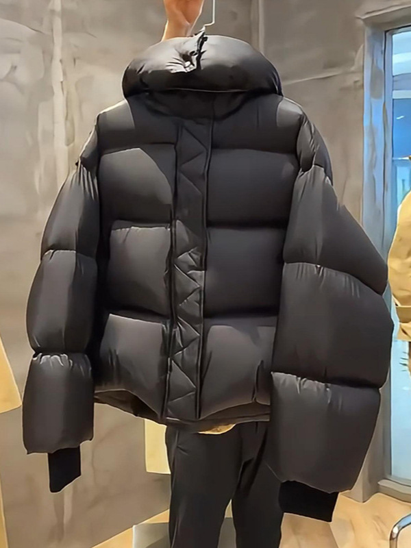 2026 New Winter Cotton Jacket for Women, Short Style, Korean Design, Loose Fit, Thickened Cotton Coat for Petite Sizes