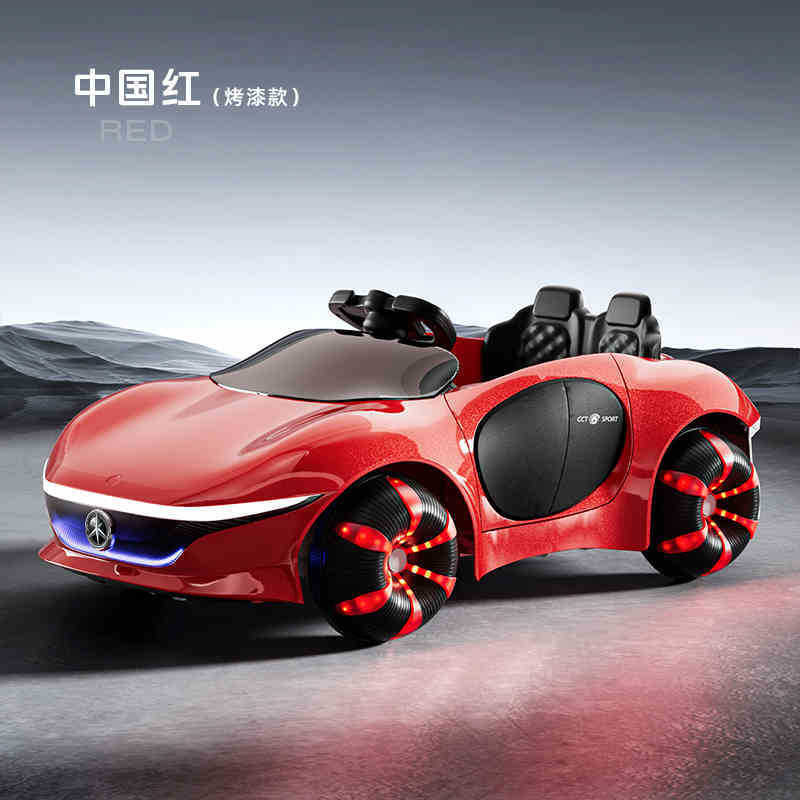 新しいコンセプトの子供用電気自動車四輪駆動 SF 車リモコン付き大人が座ることができるおもちゃの車 Bluetooth 音楽|undefined