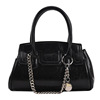 Metal fashionable chain, one-shoulder bag, purse, 2021 collection