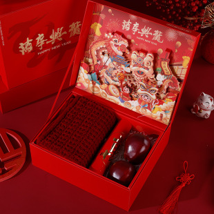 2024 Dragon Year Gift Box индивидуальная креативная 3D Mailing Steriking Stereo New Year Gift Box Gift Box Gift Box