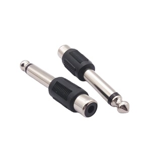 6.5mm turn Lotus AV female 6.5 turn RCA Lotus female 6.35 mono mixer audio adapter plug