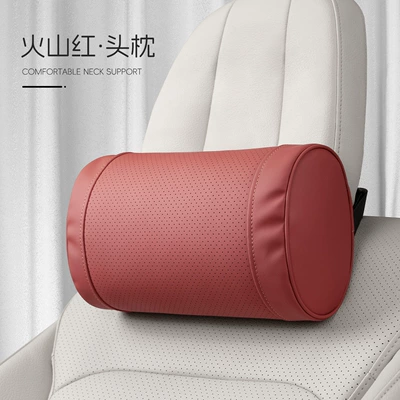 Envision Plus Neck Pillow S – Waist support - o-shaped-style-volcano-red-headrest-set
