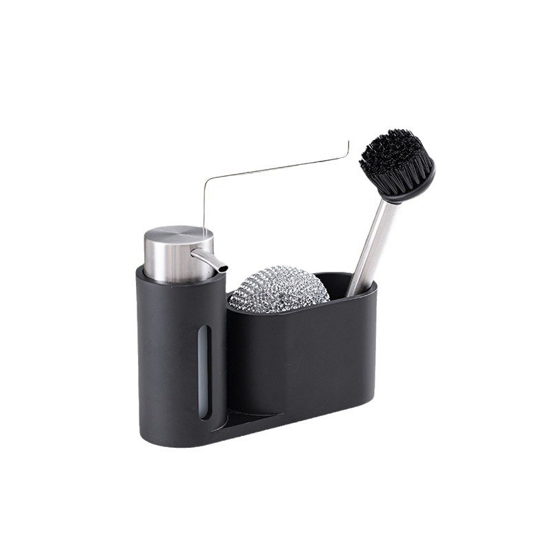 Dispensador de jabón para fregadero de cocina, dispensador de jabón líquido para lavar platos, dispensador de loción, dispensador de desinfectante de manos, botella recargable, caja de almacenamiento para dispensador de jabón líquido para lavar platos