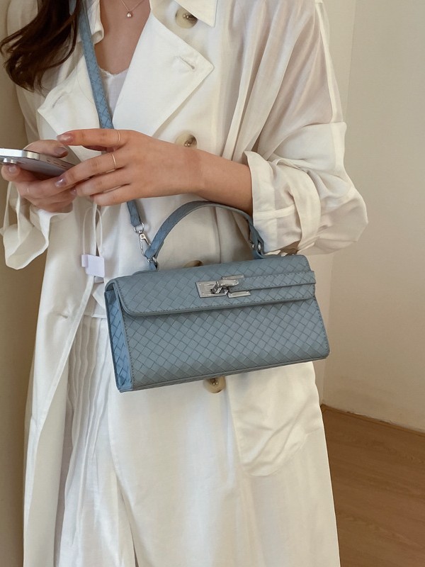 Bolso para mujeres 2026 nuevo cross-border tejido bolso de mano de alta calidad lujoso ligero bolso de hombro universal