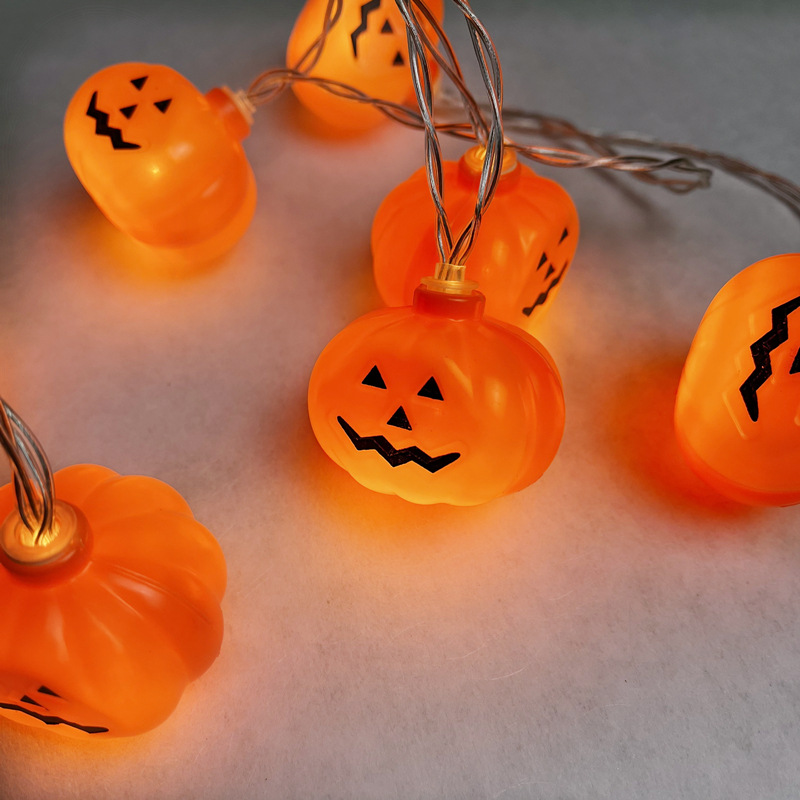 LED String Lights Outdoor Decoration Halloween Scene Pumpkin Lights Home & Garden Lights & Lighting_voghion.com