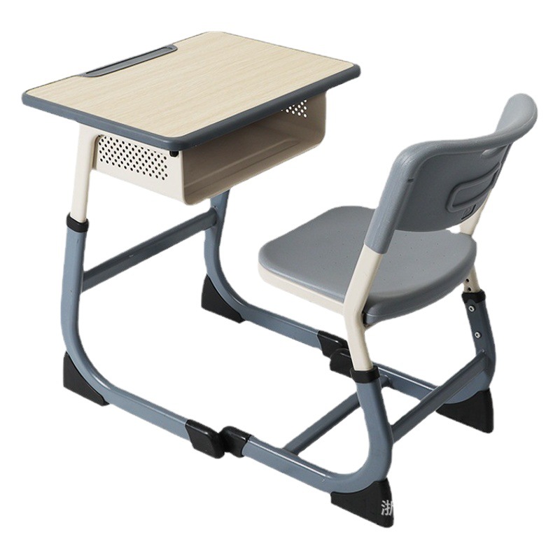 Desks and Chairs for Primary and Secondary School Students, School Training Tables, Home Children's Study Tables, Desks and Chairs, Adjustable Study Tables Wholesale