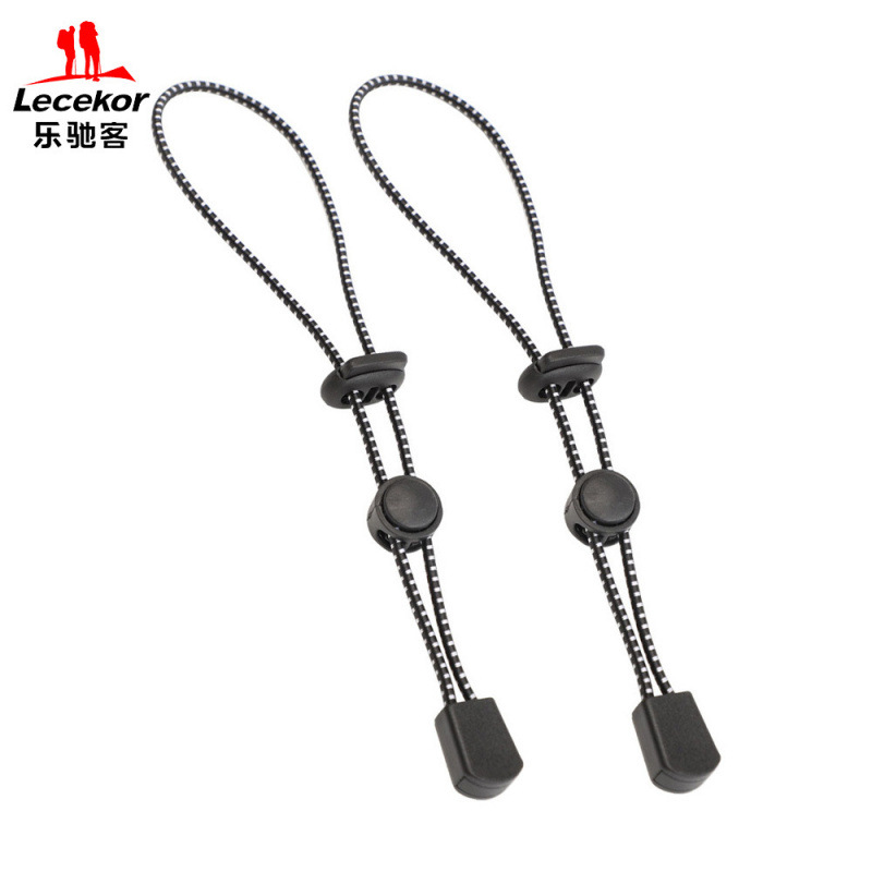 Outdoor Camping Tent Accessories Tarp Clips Canopy Fixing Elastic Rope Connection Hook Trekking Pole Storage Rope