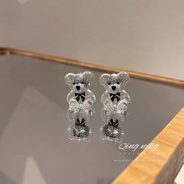 Cute acrylic summer small design earrings