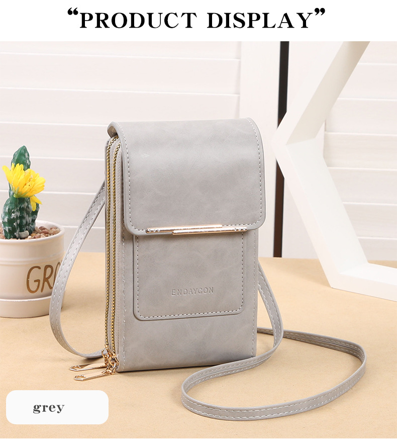 Nuova collezione primaverile da donna portafoglio monospalla a tracolla edizione coreana borsa multifunzionale per cellulare_voghion.com