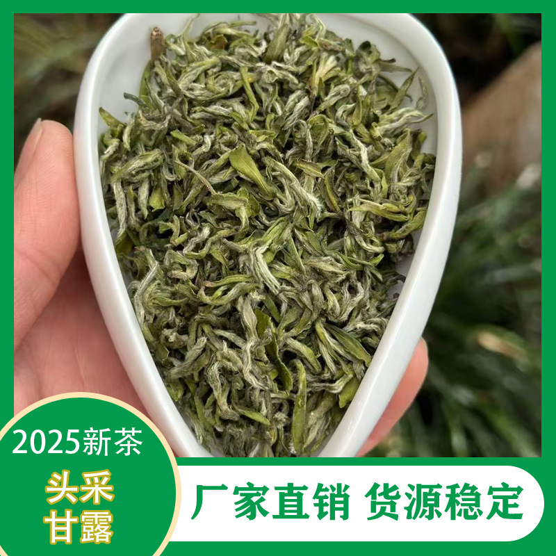 25年新茶炒青云雾绿茶浓香型卷曲单芽四川甘露毛峰雪芽特级碧螺春