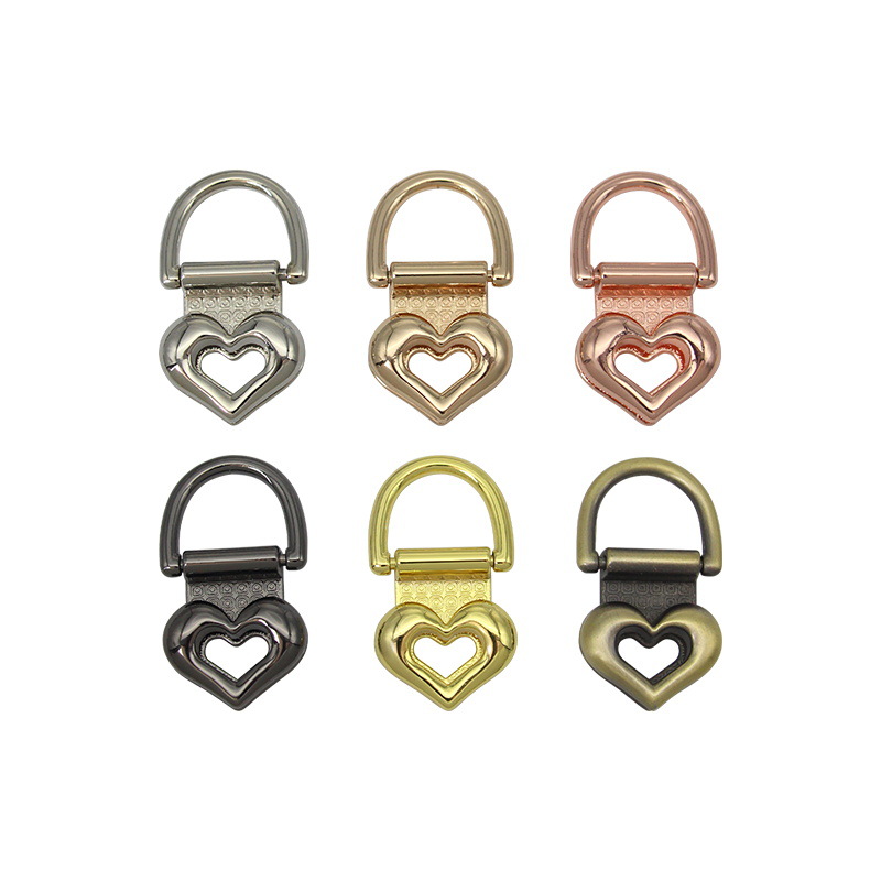 Purse, bag accessory heart shaped