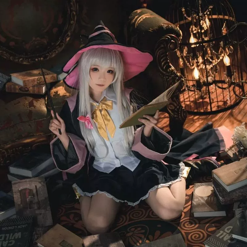Костюм для косплея Witch Journey Irena, костюм для косплея волшебной ведьмы, аниме, полный комплект, двумерный кампусный стиль, в наличии.
