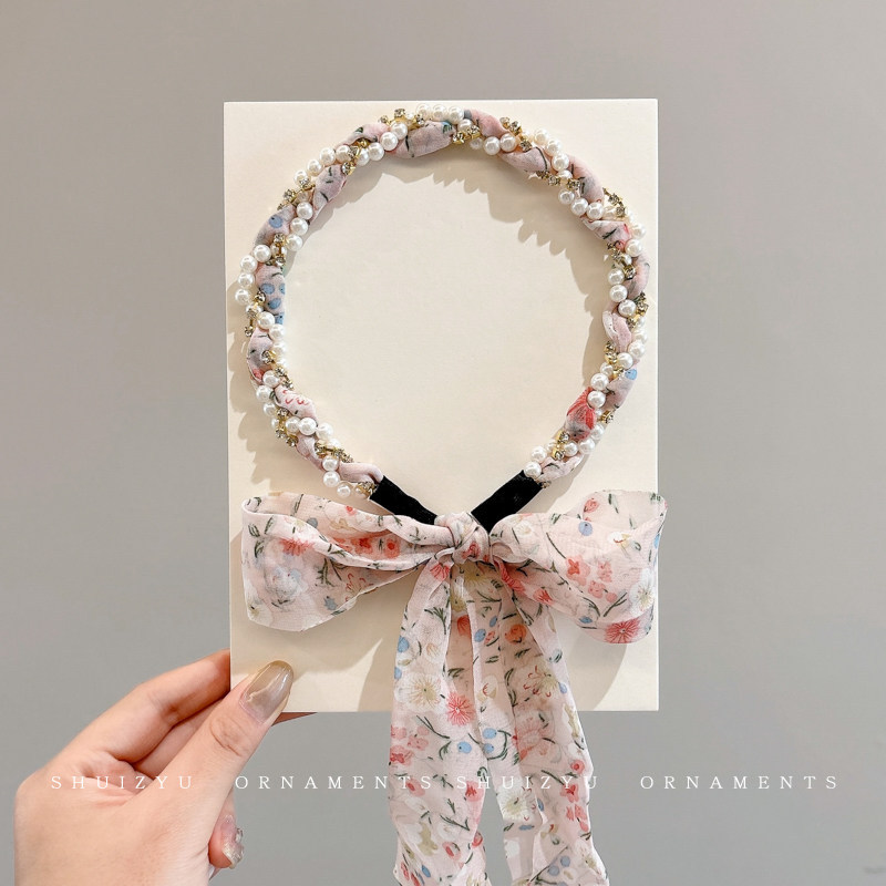 Diadema alta para mujer, nueva colección 2026, accesorio para el cabello estilo Chanel francés, elegante banda ancha para el cabello.