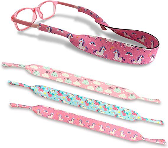 潜水料儿童款眼镜绳运动眼镜带眼镜绑带眼镜绳舒适耐用长条眼镜绳