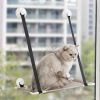 New Amazon Cat Misnery Window glass suction cup hanging cat hanging nest grid breathable cat nest pet supplies