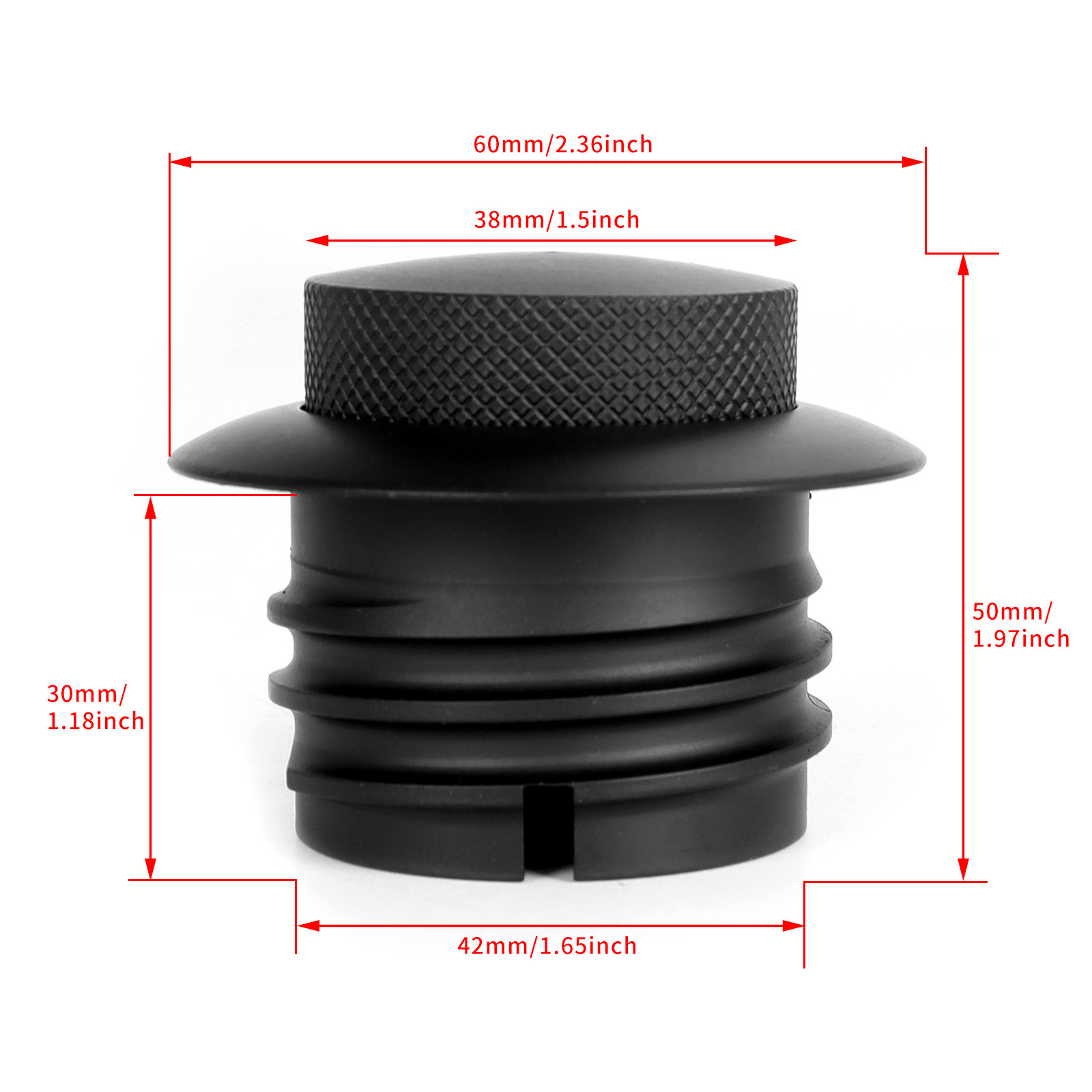 Motorcycle modification parts Harley modification press type fuel tank cap CNC fuel tank pop-up gas top cover