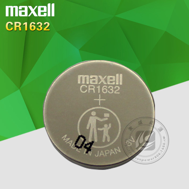 供应原装万胜CR1632纽扣电池 现货销售胎压外置传感器专用电池