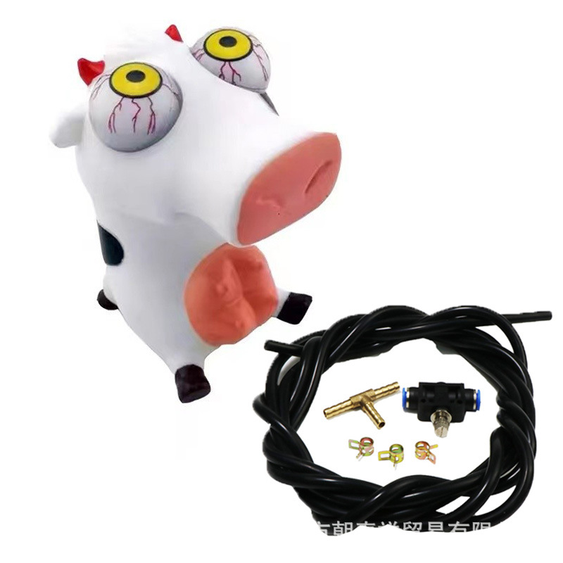 Modificación del coche Zombie Turbo eye-popping muñeca de descompresión Big Eye muñeca Turbo Booster reloj decoración adornos