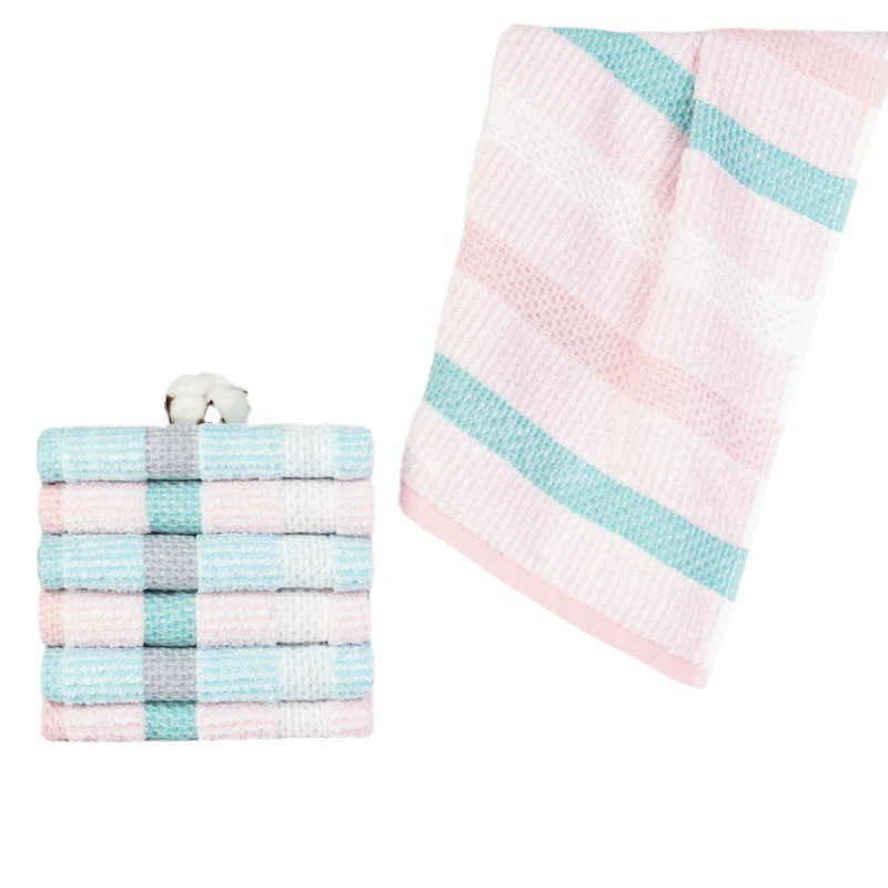 Cotton comfortable durable towel for home use for face washing, direct factory sales