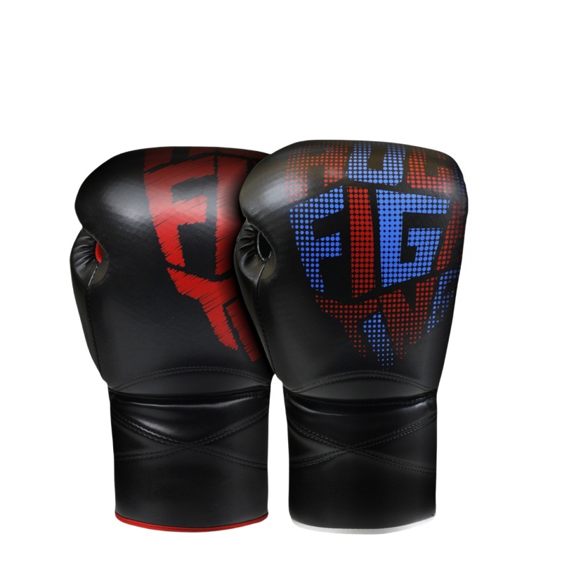 Five Dragon Tether Lightweight Boxing Gloves Adult Sanda Boxing Gloves Muay Thai Martial Arts Full Finger Training Sandbag Men and Women
