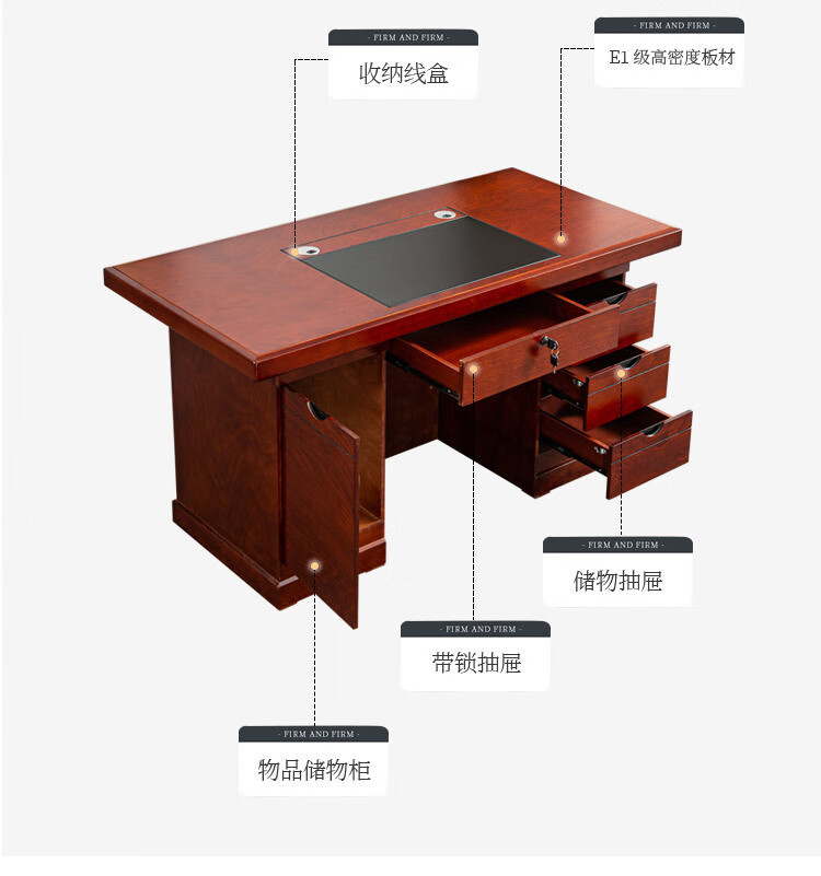 油漆办公桌办公室电脑桌木皮政府机关职员桌职员办公桌经理工作桌-阿里巴巴