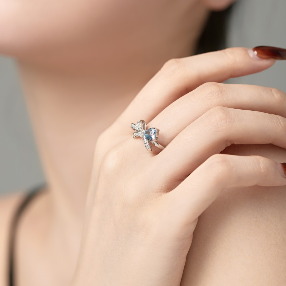 10g Weight Zircon Inlay Material Rings Classification 6, 8, 9 Ring Size 1 Piece Quantity Holiday, Daily Occasion 925 Sterling Silver Material Geometric Pattern Women's Gender Plating, Inlay Design Casual, Shiny Style 925 Sterling Silver Zircon Geometric Rings 23