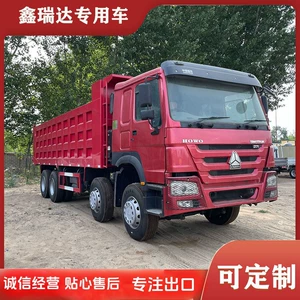 Sinotruk HOWO, ön qaldırıcılı, arxa boşaldıcılı, torpaq daşıyan yük maşını