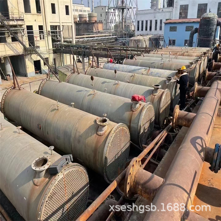 不锈钢列管冷凝器二手冷凝器 316、钛材冷凝器 石墨冷凝器 螺旋板