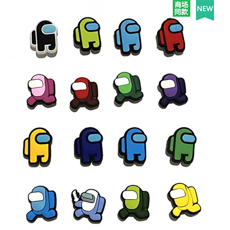Footwear buckle PVC, cartoon space shoes
