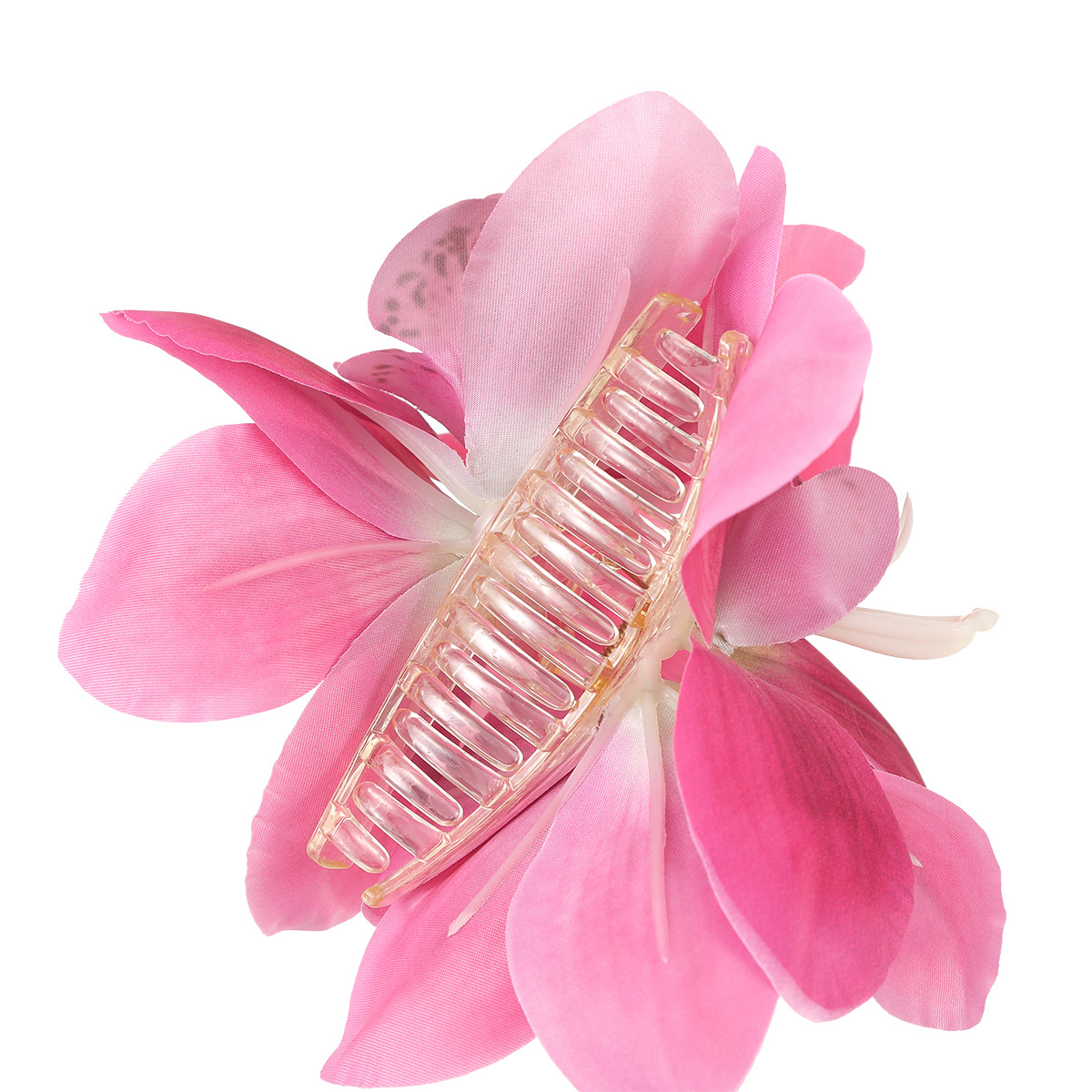 Women's Flower Sweet Mixed Materials Hair Claws display picture 3