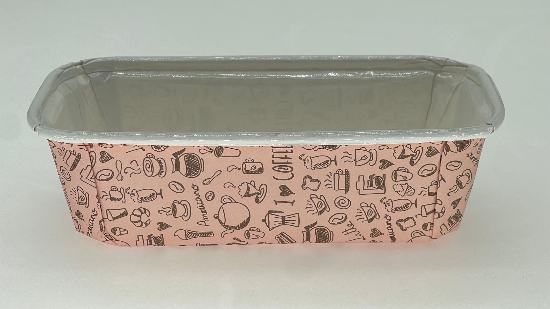 두꺼운 큰 200*80*70mm 오렌지 인쇄 케이크 컵; 50