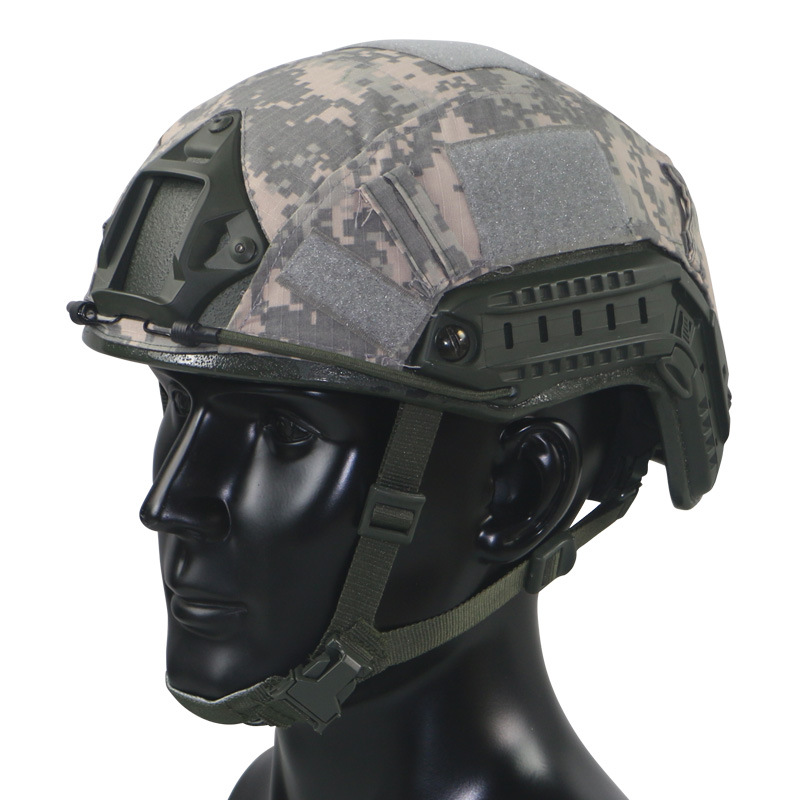 Casco rápido cubierta de casco juego cubierta de casco protector camuflaje cubierta de sombrero accesorios de modificación casco de camuflaje cubierta de tela de casco de bicicleta