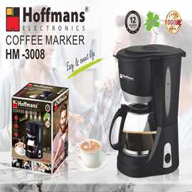 出口Hoffmans 咖啡机 3008Coffee Maker12pcs/ctn 0.13cbm